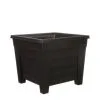 B&M Slate Grey Square Planter 33cm -Garden Furniture Shop 247699 grovener square planter1