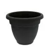 B&M Bell Pot Black Planter 35cm -Garden Furniture Shop 256223 Bell Pot Black Planter 35cm 1