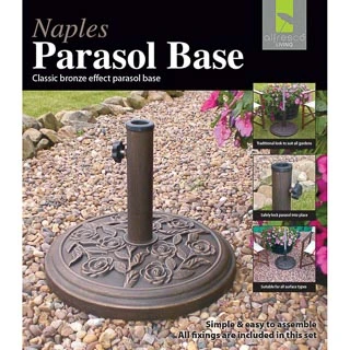 ALFRESCO LIVING Naples Metal Parasol Base 4 ALFRESCO LIVING Naples Metal Parasol Base - Image 2