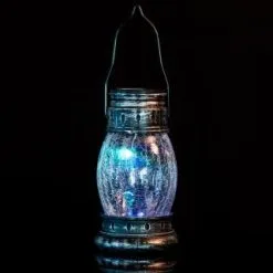 B&M Mining Lantern With Crackle Ball -Garden Furniture Shop 306957 miners lantern with crackle ball pewter light on 31