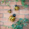 B&M Honey Bee Wall Art - 3pk -Garden Furniture Shop 307041 bee wall art1