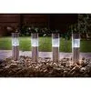 Mason & Jones - Solar Specialists Solar Powered Mini Tube Post - White 6pk
