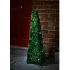 Mason & Jones - Gardening Specialists Solar Cone Topiary Tree 82cm -Garden Furniture Shop 318883 Cone Light Night Edit