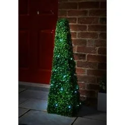 Mason & Jones - Gardening Specialists Solar Cone Topiary Tree 82cm