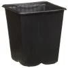 B&M Black Plant Pots 12pk -Garden Furniture Shop 319025 grow your own 12 plant pots 9cm 31