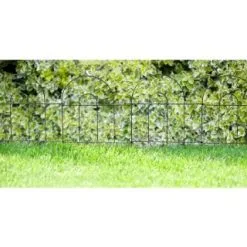 GARDENERS CORNER Heavy Duty Arched Metal Fencing 6pk