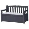 B&M Keter Eden 2-in-1 Bench Storage Set 2 B&M Keter Eden 2-in-1 Bench Storage Set -Garden Furniture Shop 320978 keter eden 2in1 bench storage set
