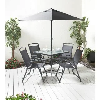 ALFRESCO LIVING Seattle Premium Patio Set 6pc 3 ALFRESCO LIVING Seattle Premium Patio Set 6pc