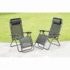 ALFRESCO LIVING Vancouver Zero Gravity Relaxers - Black 2pk 1 ALFRESCO LIVING Vancouver Zero Gravity Relaxers - Black 2pk -Garden Furniture Shop 331324 2 zero gravity relaxers black 5