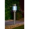 B&M Sicily XL Solar Post Lights 3pk -Garden Furniture Shop 341969 sicily 3pk xl post lights white1