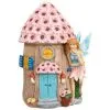 B&M Garden Fairy House Ornament -Garden Furniture Shop 342048 fairy with house blue