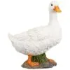 B&M Resin Duck Garden Ornament - White -Garden Furniture Shop 342055 resin duck ornament white
