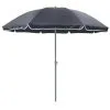 B&M Dakota Parasol 1.8m - Grey -Garden Furniture Shop 342342 grey parasol1