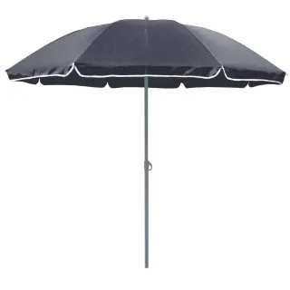 B&M Dakota Parasol 1.8m - Grey 3 B&M Dakota Parasol 1.8m - Grey