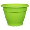 B&M Bell Pot Round Planter 30cm - Green -Garden Furniture Shop 352556 bell pot round planter 30cm lime