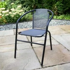 ALFRESCO LIVING Dakota Stacking Bistro Chair