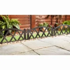 Mason & Jones - Gardening Specialists Edwardian Border Fence 4pk