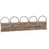 Mason & Jones - Gardening Specialists Deluxe Rattan Border Fence 92 X 28cm -Garden Furniture Shop 353567 wicker fence 92x28cm1