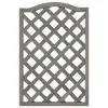 Mason & Jones - Gardening Specialists Curved Framed Diamond Trellis - Grey -Garden Furniture Shop 353572 framed rounded trellis 90x60cm