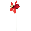 B&M Insect Wind Spinning Stake - Ladybird -Garden Furniture Shop 353661 wind spinning stake ladybird red