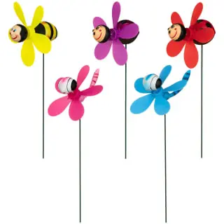 B&M Insect Wind Spinning Stake - Ladybird 6 B&M Insect Wind Spinning Stake - Ladybird - Image 4