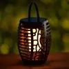 Mason & Jones - Solar Specialists Morocco Flame Effect Solar Lantern