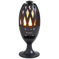 Goodmans Bluetooth Flame Speaker -Garden Furniture Shop 354958 goodmans bluetooth led flame speaker