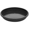 B&M Saucer Planter - Black -Garden Furniture Shop 359335 359336 saucer 32cm 38cm black 1