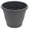 B&M Ascot Round Planter 35cm - Black -Garden Furniture Shop 359337 ascot round planter black 35cm