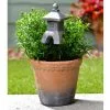 B&M Garden Plant Pot Stick - Pagoda -Garden Furniture Shop 366585 garden pot sticks pagoda
