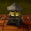 B&M Resin Solar Pogoda -Garden Furniture Shop 366612 resin solar pagoda