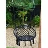 B&M Vancouver Hanging Chair - Black -Garden Furniture Shop 366698 vancouver hanging chair black 2