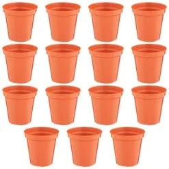B&M Terracotta Plant Pots 15pk -Garden Furniture Shop 368395 terracotta plant pots 15pk 3