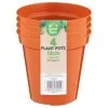 B&M Terracotta Plant Pots 4pk -Garden Furniture Shop 368396 terracotta plant pots 4pk