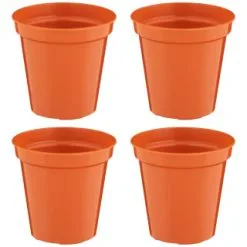 B&M Terracotta Plant Pots 4pk 7 B&M Terracotta Plant Pots 4pk -Garden Furniture Shop 368396 terracotta plant pots 4pk 4