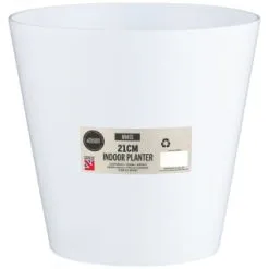 Mason & Jones - Gardening Specialists Indoor Planter 21cm - White