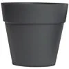 B&M Soho Pot Planter - Charcoal 28cm -Garden Furniture Shop 378389 385058 381595 soho planter charcoal 38cm 28cm 17cm 5 1