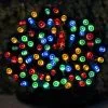 Eveready Solar Powered LED String Lights 80pk - Multicolour -Garden Furniture Shop 379213 eveready solar powered string lights 80 multi colour leds