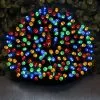 Eveready Solar Powered LED String Lights 120pk - Multicolour -Garden Furniture Shop 379217 120pk eveready led string lights multicolour