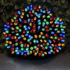 Eveready Solar Powered LED String Lights 120pk - Multicolour