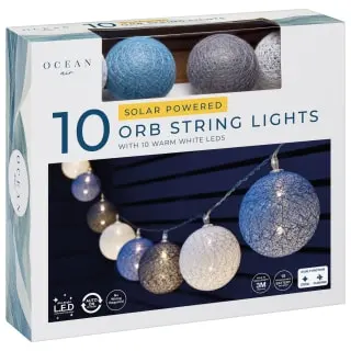 B&M 10 Orb Solar String Lights 5 B&M 10 Orb Solar String Lights - Image 3