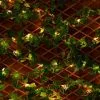 Mason & Jones - Solar Specialists Solar Powered 5m Artificial Ivy Leaf Garland 60pk - Warm White LED -Garden Furniture Shop 379256 botanical garden 5m solar powered artificial ivy leaf garland 60 warm white leds 6