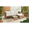 ALFRESCO LIVING Valencia Reversible Rattan Effect Corner Sofa Set -Garden Furniture Shop 379293 379442 valencia reversible rattan effect corner sofa set 3