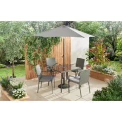ALFRESCO LIVING Sorrento Rattan Effect Patio Set