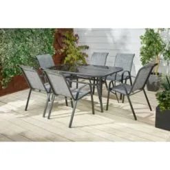 ALFRESCO LIVING Seville Patio Set 7pc
