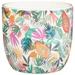 B&M Superbloom Sun Ceramic Plant Pots 3pk - Floral 11 B&M Superbloom Sun Ceramic Plant Pots 3pk - Floral -Garden Furniture Shop 379332 3pk superbloom ceramic plant pots floral 2