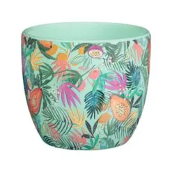 B&M Superbloom Sun Ceramic Plant Pots 3pk - Floral 10 B&M Superbloom Sun Ceramic Plant Pots 3pk - Floral -Garden Furniture Shop 379332 3pk superbloom ceramic plant pots floral 3