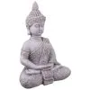 B&M Large Decorative Stone Buddha -Garden Furniture Shop 379356 large decorative stone buddha
