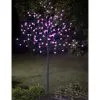 Mason & Jones - Solar Specialists Solar Powered Blossom Tree - Pink 128 LED 4ft