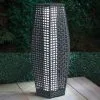 Mason & Jones - Solar Specialists Sorrento Solar Powered Floor Lamp - Grey 69cm -Garden Furniture Shop 379427 sorrento solar powered 69cm grey floor lamp warm white led
